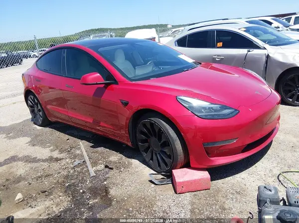 5YJ3E1ECXMF082933 2021 TESLA MODEL 3 - Image 1