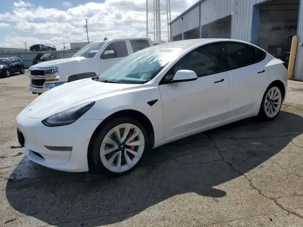 5YJ3E1ECXMF925576 2021 TESLA MODEL 3 - Image 1