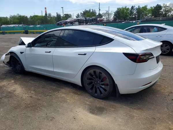 5YJ3E1ECXMF926484 2021 TESLA MODEL 3 - Image 2