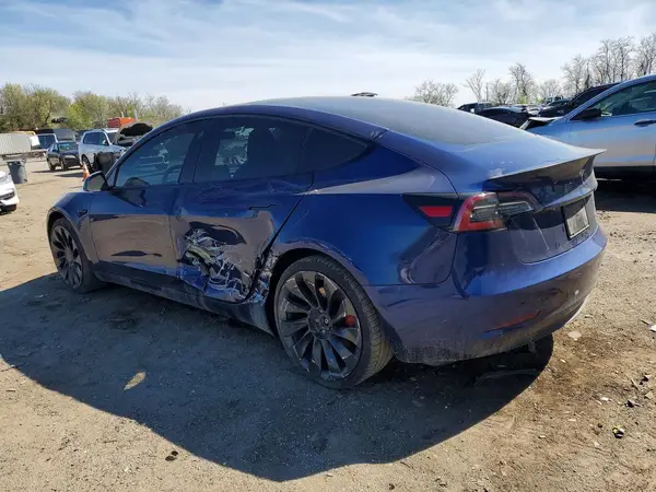 5YJ3E1ECXNF203090 2022 TESLA MODEL 3 - Image 2