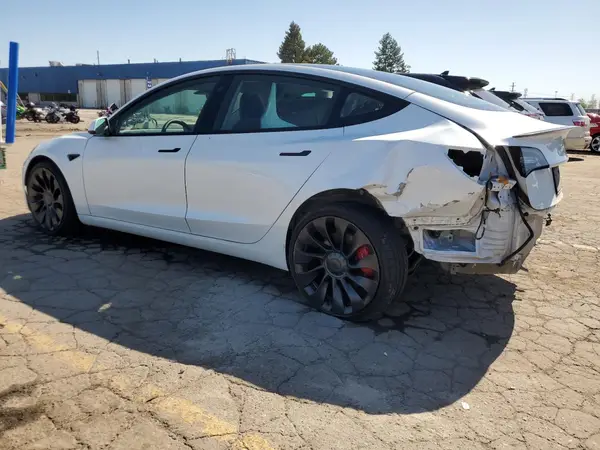 5YJ3E1ECXNF227244 2022 TESLA MODEL 3 - Image 2