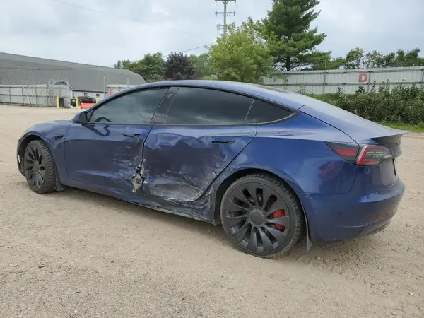 5YJ3E1ECXNF321737 2022 TESLA MODEL 3 - Image 2