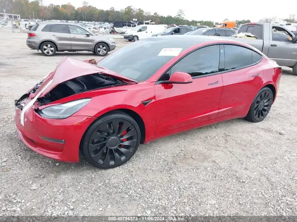 5YJ3E1ECXNF326159 2022 TESLA MODEL 3 - Image 2
