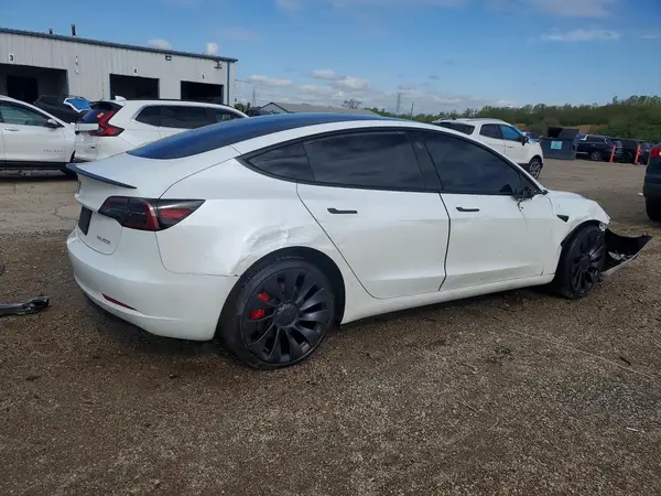 2023 TESLA MODEL 3 COPART lot 50523446 auction photo 3