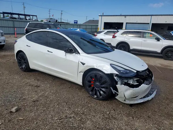 2023 TESLA MODEL 3 COPART lot 50523446 auction photo 4
