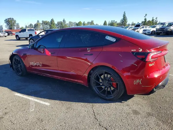 5YJ3E1ET1SF973383 2025 TESLA MODEL 3 - Image 2