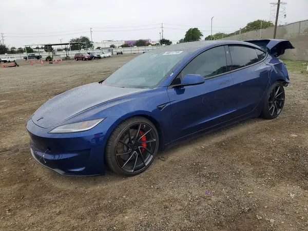 5YJ3E1ET3SF028502 2025 TESLA MODEL 3 - Image 1