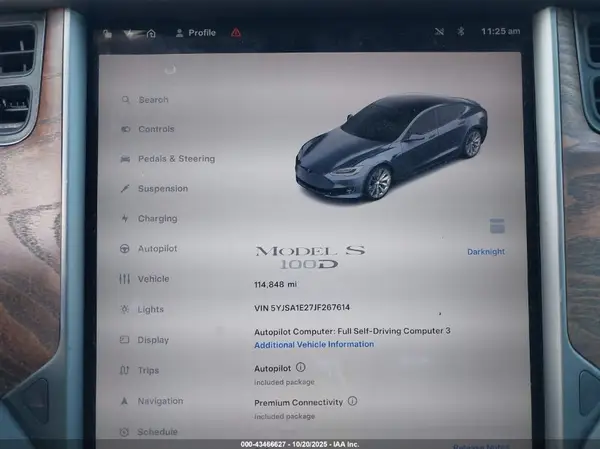 5YJSA1E27JF267614 2018 TESLA MODEL S - Image 2