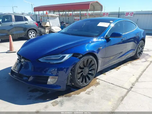 5YJSA1E28HF198703 2017 TESLA MODEL S - Image 2