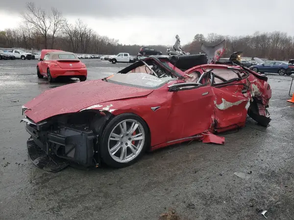 5YJSA1E40MF425796 2021 TESLA MODEL S - Image 2