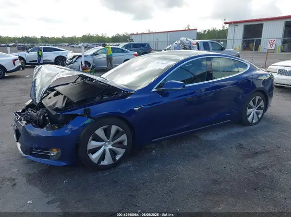 5YJSA1E43MF424593 2021 TESLA MODEL S - Image 2