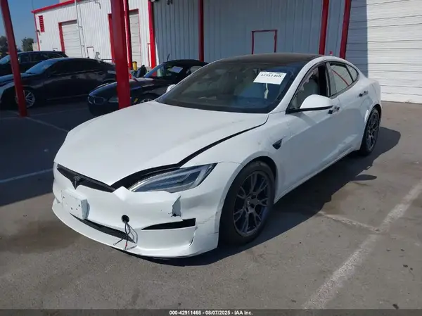 5YJSA1E50MF447161 2021 TESLA MODEL S - Image 2