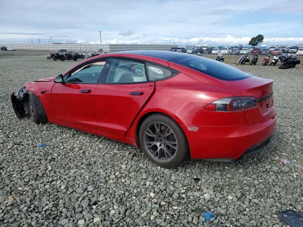 5YJSA1E50MF454384 2021 TESLA MODEL S - Image 2