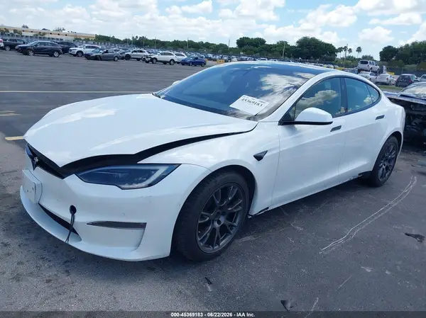 5YJSA1E50NF477052 2022 TESLA MODEL S - Image 2