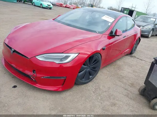 5YJSA1E51MF428229 2021 TESLA MODEL S - Image 2