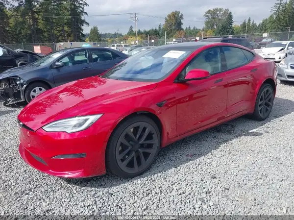 5YJSA1E51MF438890 2021 TESLA MODEL S - Image 2