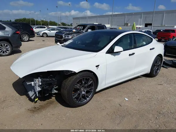 5YJSA1E51NF476718 2022 TESLA MODEL S - Image 2