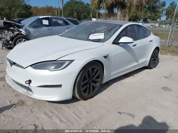 5YJSA1E51NF487279 2022 TESLA MODEL S - Image 2