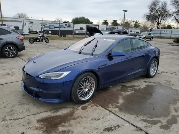 5YJSA1E53MF443685 2021 TESLA MODEL S - Image 1