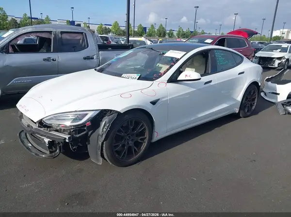 5YJSA1E53NF469124 2022 TESLA MODEL S - Image 2