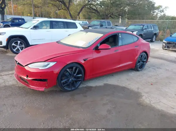 5YJSA1E55MF438892 2021 TESLA MODEL S - Image 2