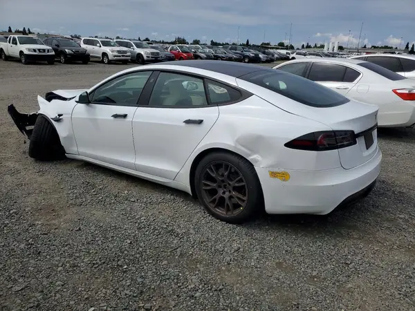 5YJSA1E55NF483624 2022 TESLA MODEL S - Image 2