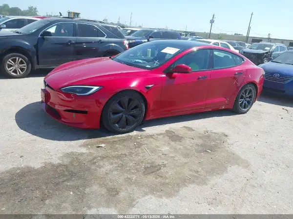 5YJSA1E55NF491593 2022 TESLA MODEL S - Image 2