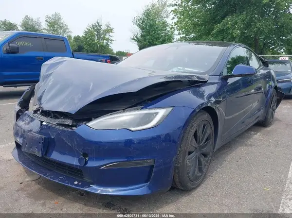5YJSA1E55NF493604 2022 TESLA MODEL S - Image 2