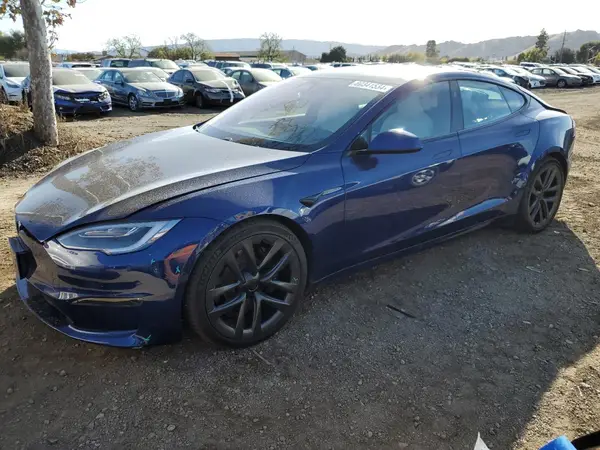 5YJSA1E56MF428419 2021 TESLA MODEL S - Image 1