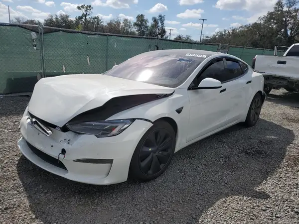 5YJSA1E56MF453157 2021 TESLA MODEL S - Image 1