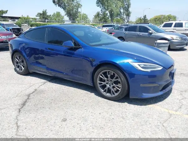 5YJSA1E57MF428333 2021 TESLA MODEL S - Image 1