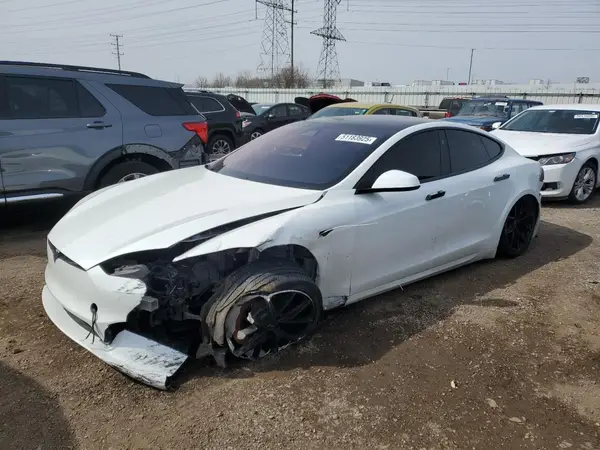 5YJSA1E57NF473919 2022 TESLA MODEL S - Image 1