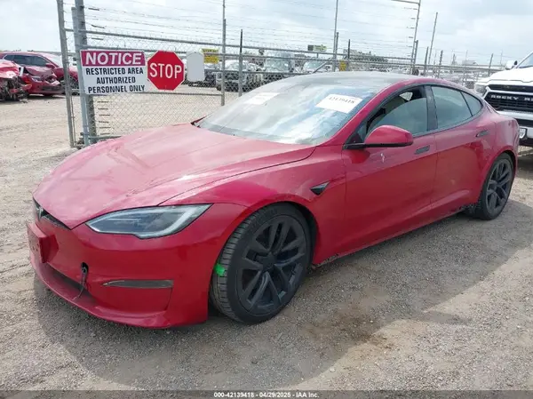 5YJSA1E58NF486727 2022 TESLA MODEL S - Image 2