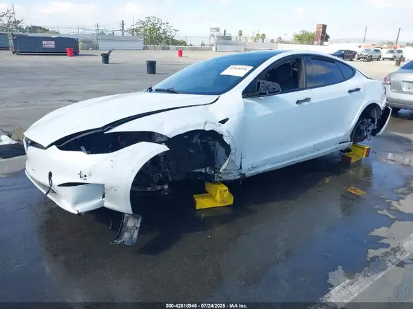 5YJSA1E5XNF483988 2022 TESLA MODEL S - Image 2