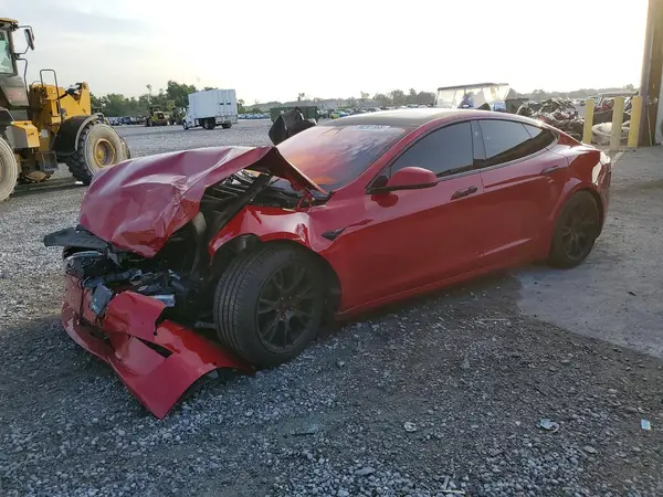 5YJSA1E60MF434693 2021 TESLA MODEL S - Image 1