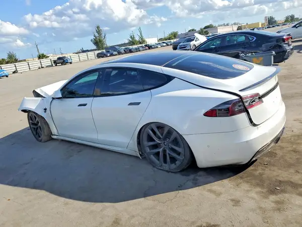 5YJSA1E60MF437237 2021 TESLA MODEL S - Image 2
