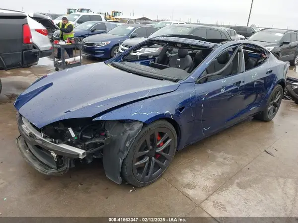 5YJSA1E60MF440042 2021 TESLA MODEL S - Image 2