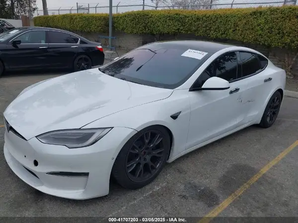 5YJSA1E60MF453678 2021 TESLA MODEL S - Image 2