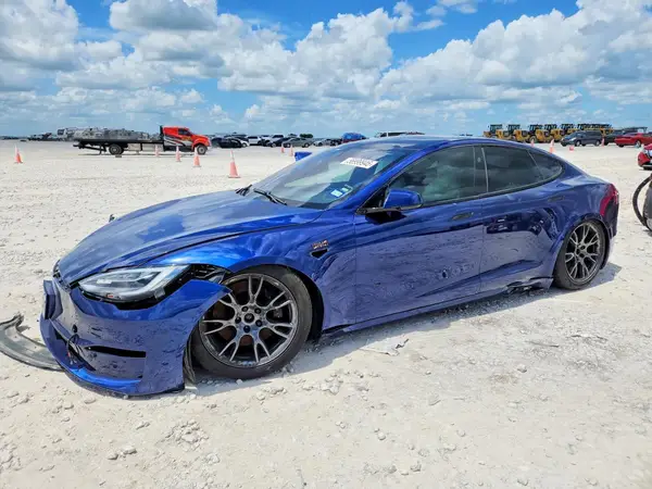 5YJSA1E60MF454393 2021 TESLA MODEL S - Image 1