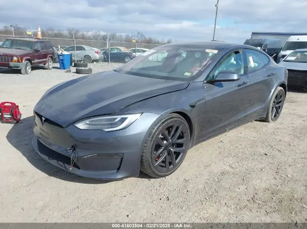 5YJSA1E60MF455768 2021 TESLA MODEL S - Image 2