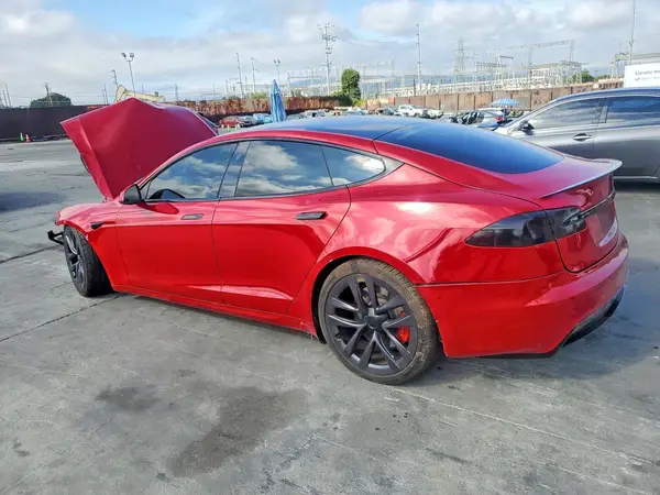 5YJSA1E61MF443838 2021 TESLA MODEL S - Image 2
