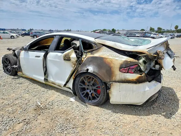 5YJSA1E61MF453043 2021 TESLA MODEL S - Image 2