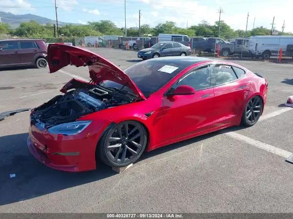5YJSA1E61NF460253 2022 TESLA MODEL S - Image 2