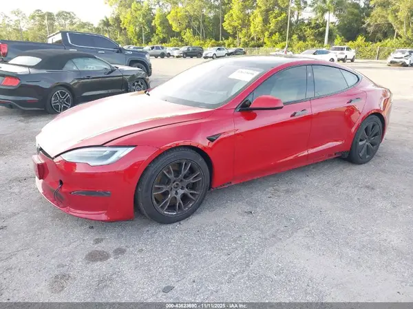 5YJSA1E62MF452810 2021 TESLA MODEL S - Image 2