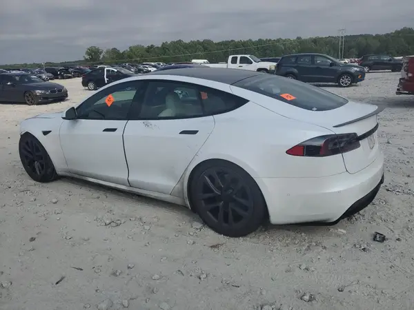 5YJSA1E63MF435935 2021 TESLA MODEL S - Image 2