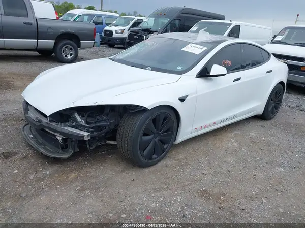 5YJSA1E63MF441363 2021 TESLA MODEL S - Image 2