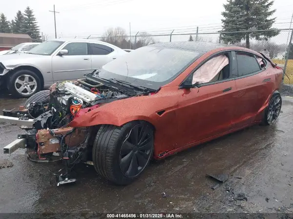 5YJSA1E64MF441923 2021 TESLA MODEL S - Image 2