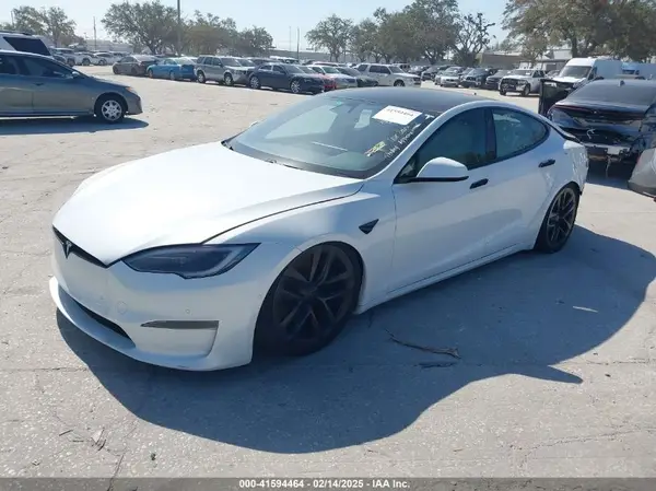 5YJSA1E64NF484904 2022 TESLA MODEL S - Image 2