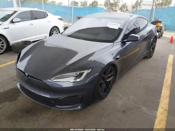 5YJSA1E65MF431692 2021 TESLA MODEL S - Image 2