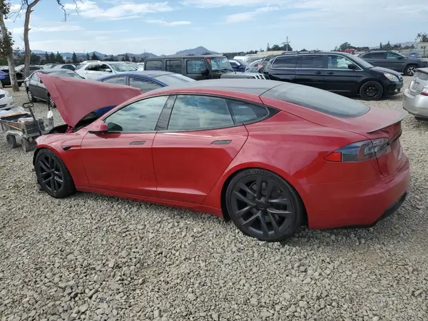 5YJSA1E65MF438335 2021 TESLA MODEL S - Image 2